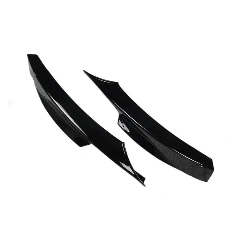 Frontstoßstange Spoiler Frontspoiler Lippe 4Pcs Für 3 Serie E90 E91 Für LCI Sport 2009 2010 2011 2012 Tuning Auto Front Lip Splitter Diffusor Körper Kit Spoiler(Gloss Black Splitter) von HONGYISM