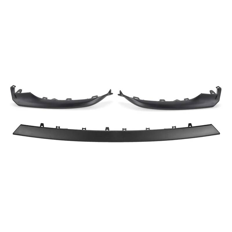 Frontstoßstange Spoiler Frontspoiler Lippe 5312206040 Für Toyota Für Camry Se Für Xse 2018-2019 2020 Teil Front Stoßstange Splitter Lip Grille Lower Trim Moulding Diffusor Abdeckung(3pcs Matte Black) von HONGYISM