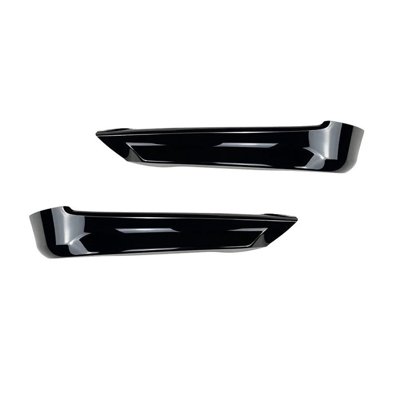 Frontstoßstange Spoiler Frontspoiler Lippe 5PCS Für 3 Serie E90 E91 2005 2006 2007 2008 Tuning Front Lip Splitter Diffusor Körper Kit Spoiler Stoßstange Schutzfolie(Gloss Black Splitter) von HONGYISM
