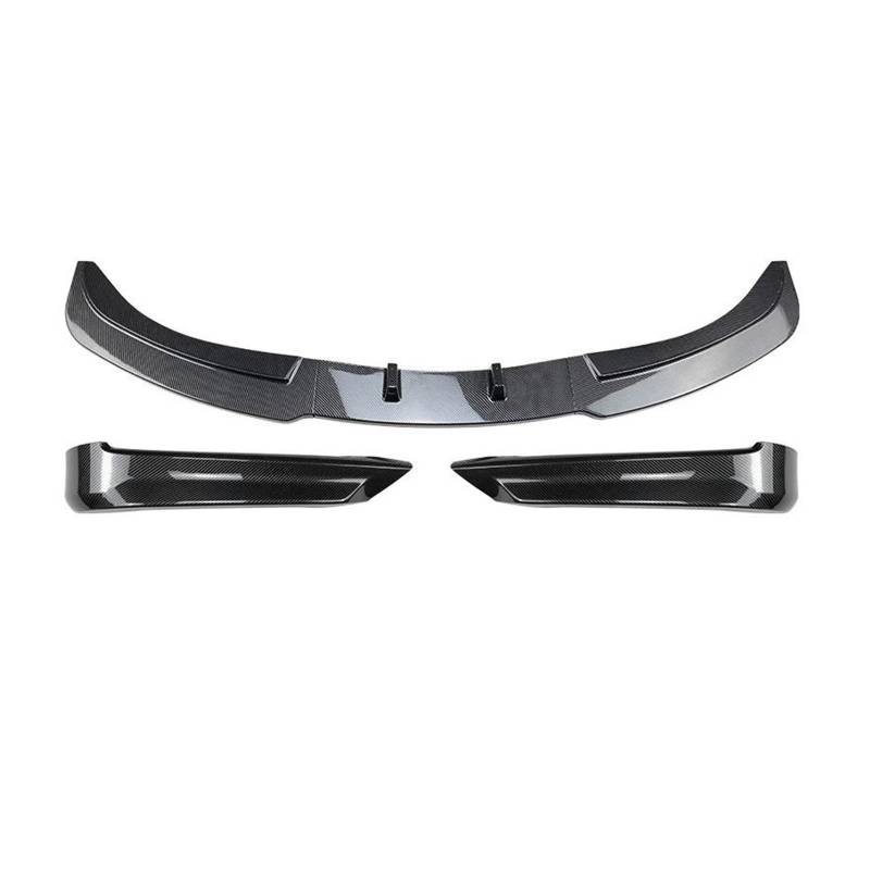 Frontstoßstange Spoiler Frontspoiler Lippe 5PCS Für 3 Serie E90 E91 2005 2006 2007 2008 Tuning Front Lip Splitter Diffusor Körper Kit Spoiler Stoßstange Schutzfolie(One Set Carbon Look) von HONGYISM