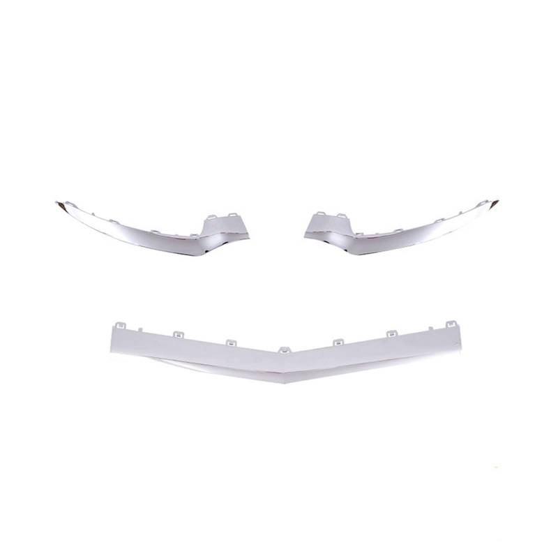 Frontstoßstange Spoiler Frontspoiler Lippe A2078850874 A2078850774 A2078850974 Für Benz E Klasse Klass W207 C207 Coupe Frontschürze Spoiler Chrom Chrom Lip Diffusor(Silvery) von HONGYISM