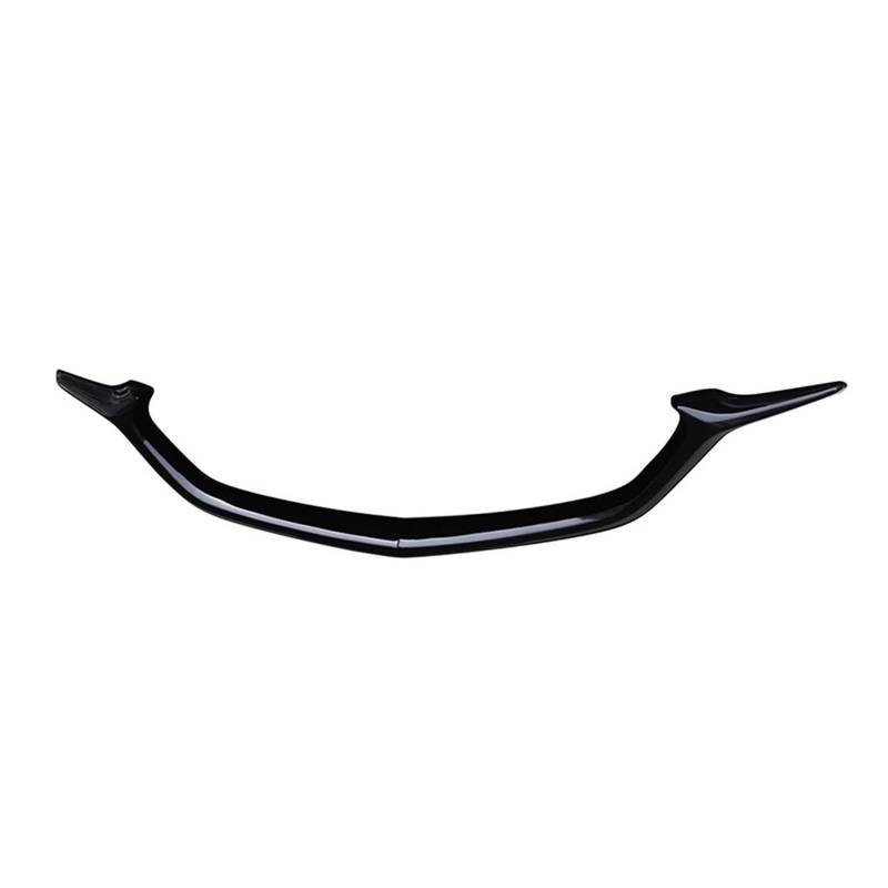 Frontstoßstange Spoiler Frontspoiler Lippe ABS Auto Vorderen Stoßfänger Mesh Grille Grills Streifen Trimmt Abdeckung Für Mazda CX5 Für CX-8 2017 2018 2019 2020 2021 Schwarz Carbon Look(Glossy Black) von HONGYISM