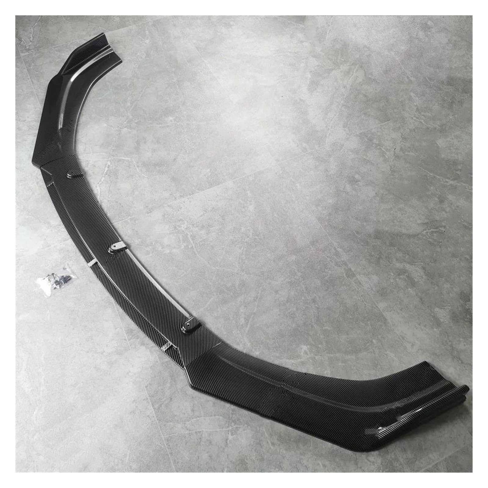 Frontstoßstange Spoiler Frontspoiler Lippe Auto Frontschürze Lip Spoiler Splitter Diffusor 3 Stücke Für A6 C7 4G Für Für TDI Für FSI 2011-2014 2013 Pre-Lci Styling Bodykits Tuning(Carbon Look) von HONGYISM