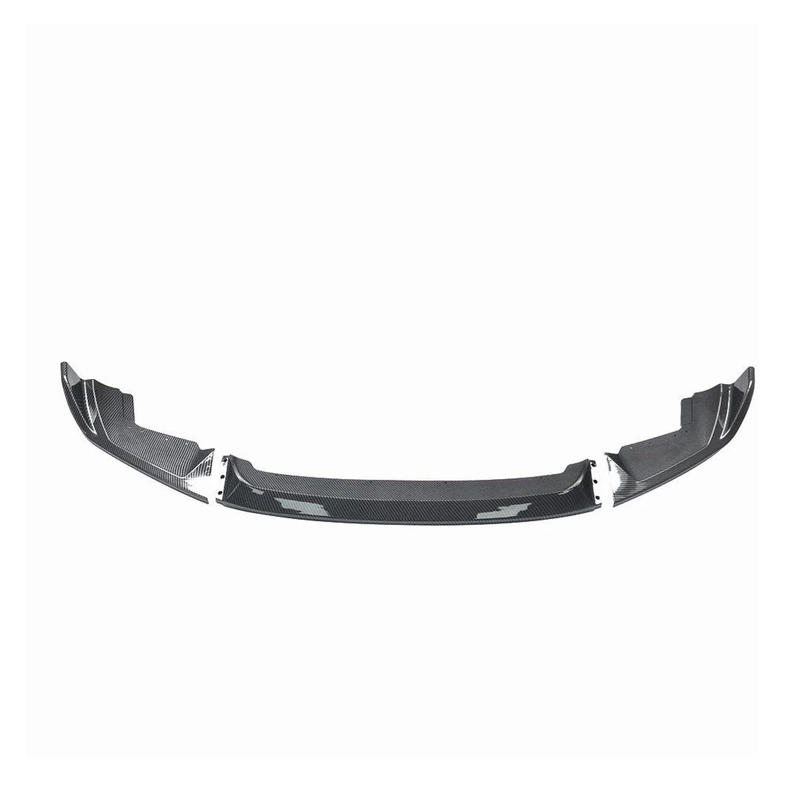 Frontstoßstange Spoiler Frontspoiler Lippe Auto Frontschürze Spoiler Lip Untere Splitter Klinge Für F87 M2 Für Wettbewerb 2019-2021 2020(Kohlefaser-Optik) von HONGYISM