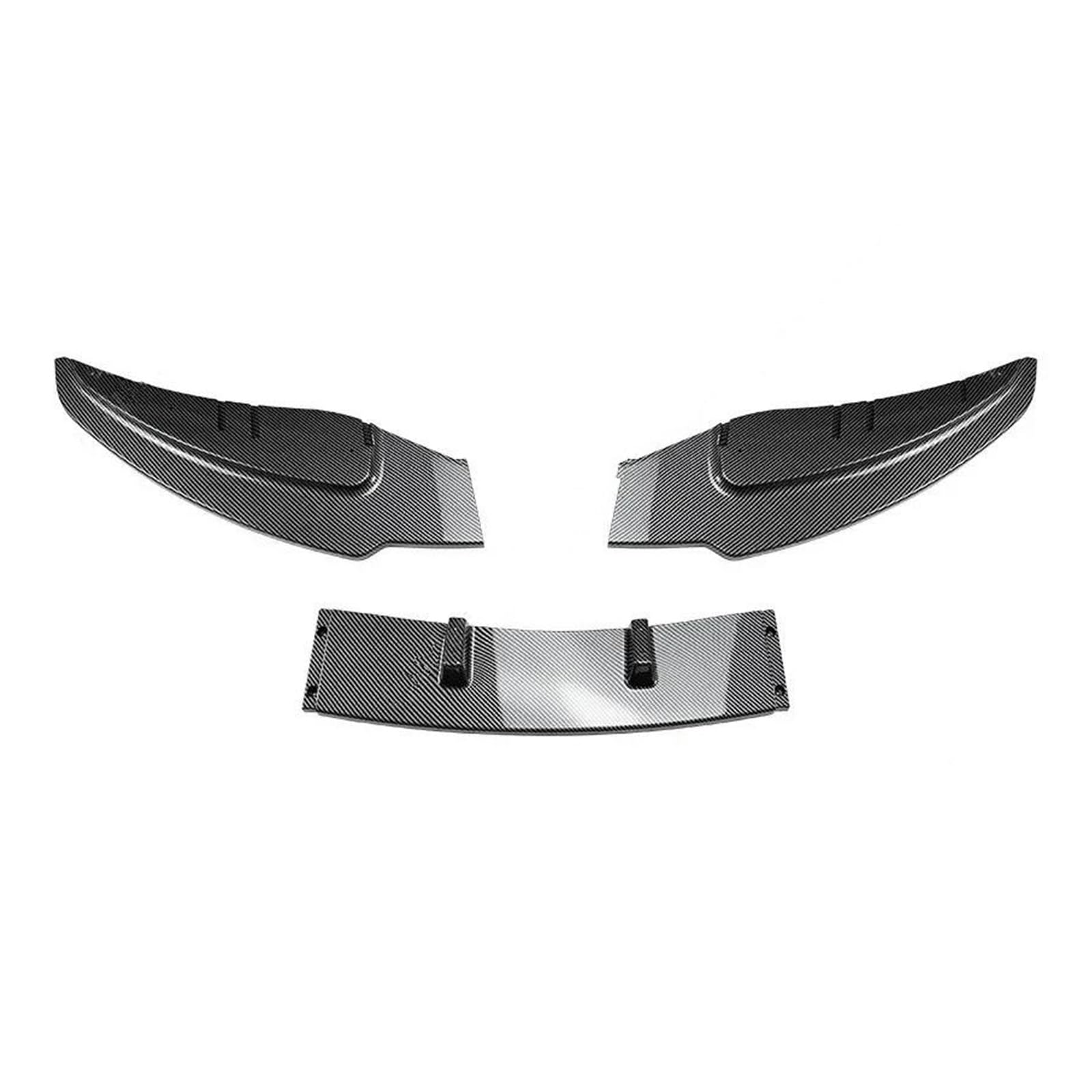 Frontstoßstange Spoiler Frontspoiler Lippe Auto Frontstoßstange Lippensplitter Spoiler Diffusor Body Kits Für 1er E81 E82 E87 E88 Für LCI Standardmodell 2007–2011 2010 Tuning(Carbon Look) von HONGYISM