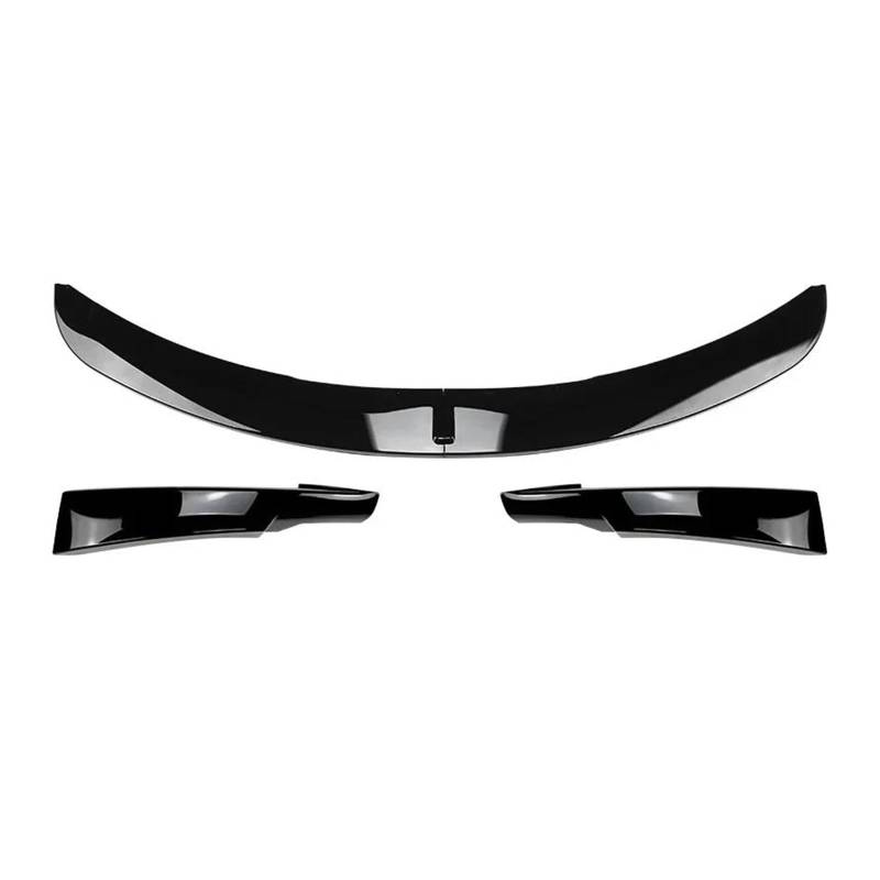 Frontstoßstange Spoiler Frontspoiler Lippe Auto Vorderen Stoßfänger Lip Spoiler Diffusor Splitter Für 3 Serie E90 E91 Sport Für Pre-LCI 2009 2010 2011 2012 320i 330i Body Kits(Gloss Black A B) von HONGYISM