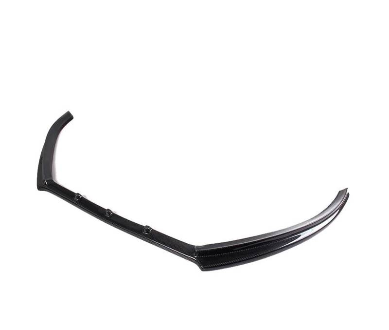 Frontstoßstange Spoiler Frontspoiler Lippe Carbon Faser/FRP Schwarz Auto Front Lip Bumper Spoiler Kinn Für VW Für Jetta 6 VI MK6 2011 2012 2013 Auto Tuning Teile(Kohlefaser) von HONGYISM