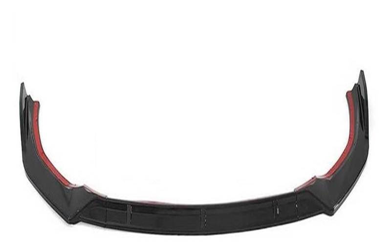 Frontstoßstange Spoiler Frontspoiler Lippe Front Lip Spoiler Flügel Für S6 Für Sline 2019 2020 Auto Zubehör 3 Teile/Satz ABS Glanz Schwarz Body Kit von HONGYISM