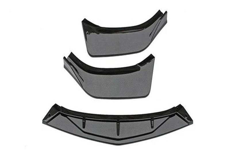 Frontstoßstange Spoiler Frontspoiler Lippe Frontschürze Spoiler Für Morris Für Garagen 5 Front Röcke Splitter Für MG Für GT 5 2021 2022 2023 Auto Körper Kit Zubehör(Y Carbon Paint) von HONGYISM