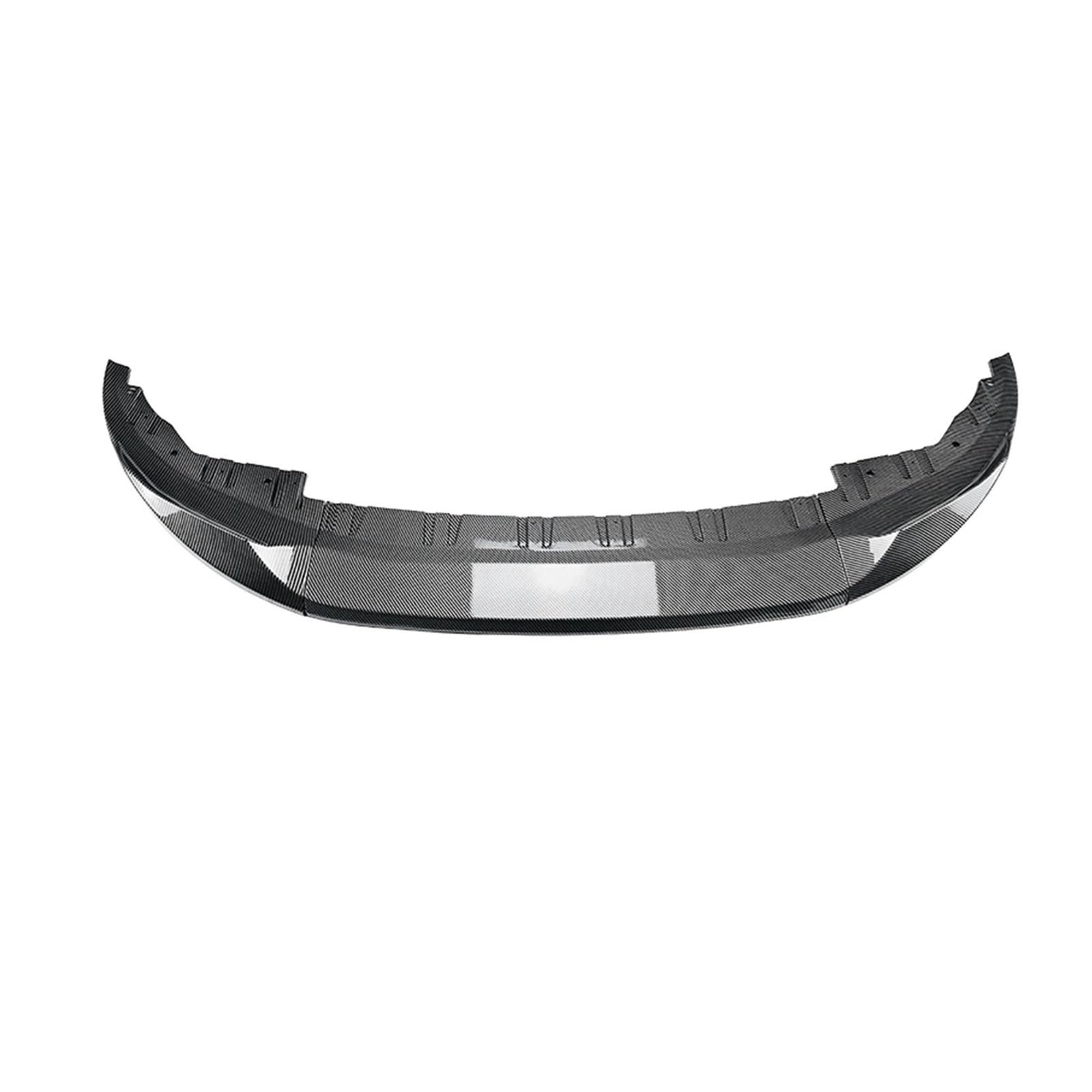 Frontstoßstange Spoiler Frontspoiler Lippe Frontschürze Spoiler Klinge Lip Splitter Für 4 Serie G26 Sport M440i I4 M50 Für Gran Für Coupe 2020-2024 2021 2022 2023(Kohlefaser-Optik) von HONGYISM