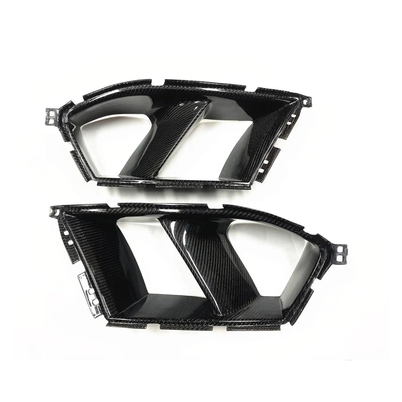 Frontstoßstange Spoiler Frontspoiler Lippe Frontstoßstangen-Seitenlüftungsabdeckung Für G80 M3 G82 G83 M4 2021 2022 2023 2024 Nebelabdeckung Dekorativ Glänzend Schwarz Karbonfaser-Look(Kohlefaser-Opti Frontstoßstange Spoiler Frontspoiler Lippe Frontstoßstangen-Seitenlüftungsabdeckung Für G80 M3 G82 G83 M4 2021 2022 2023 2024 Nebelabdeckung Dekorativ Glänzend Schwarz Karbonfaser-Look(Kohlefaser-Opti von HONGYISM