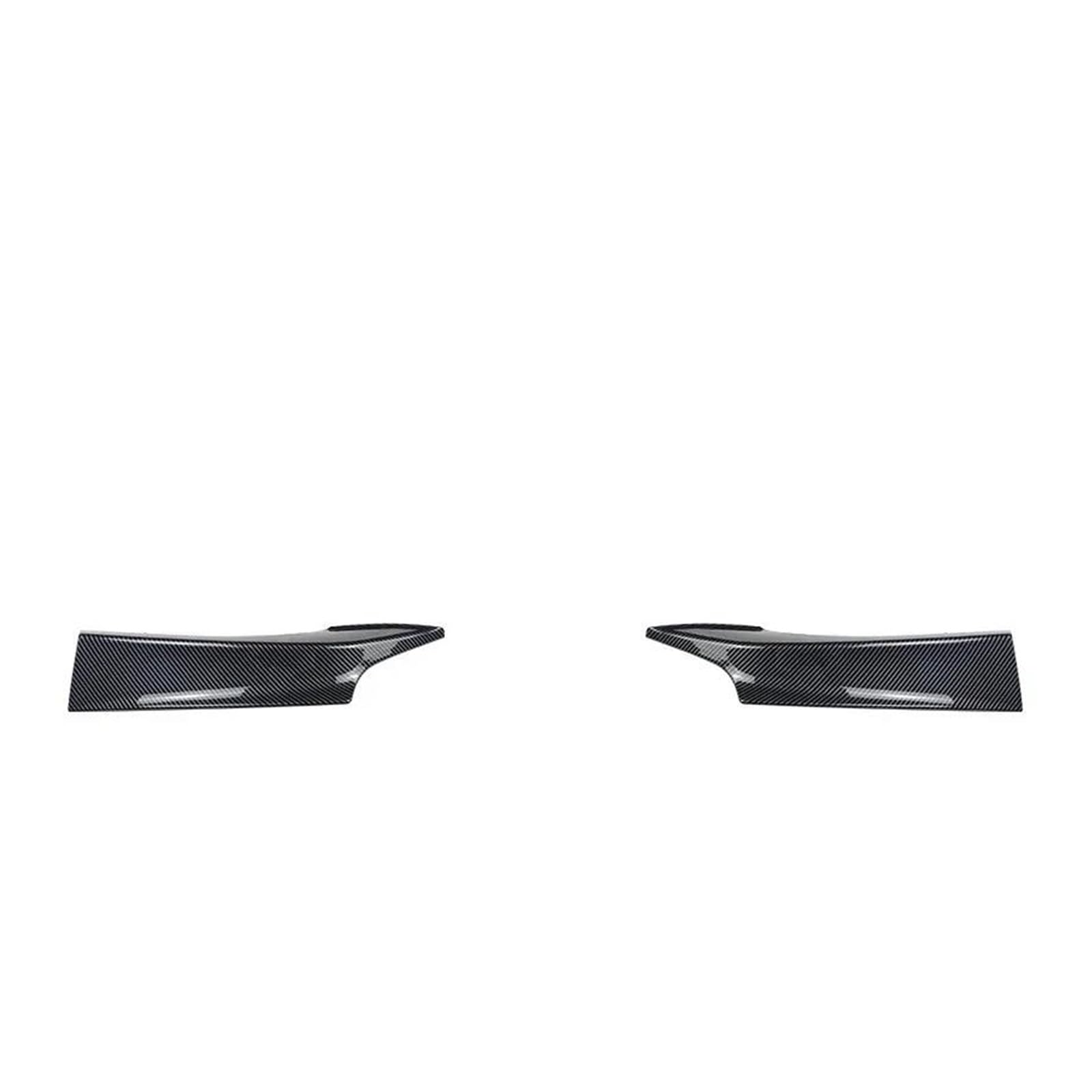 Frontstoßstange Spoiler Frontspoiler Lippe Für 1 Serie F20 F21 Sport Stil 2012 2013 2014 Canard Abdeckung Trim Splitter Frontschürze Lip Spoiler Glanz Schwarz Carbon Faser(Splitter Carbon Look) von HONGYISM