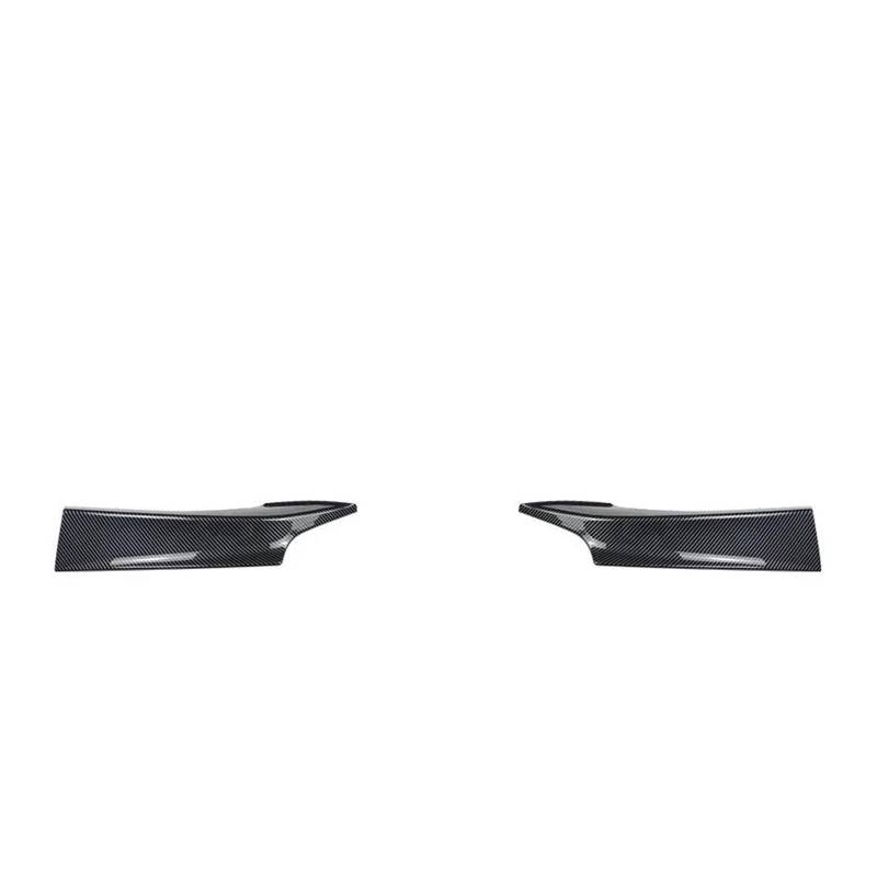 Frontstoßstange Spoiler Frontspoiler Lippe Für 1 Serie F20 F21 Sport Stil 2012 2013 2014 Canard Abdeckung Trim Splitter Frontschürze Lip Spoiler Glanz Schwarz Carbon Faser(Splitter Carbon Look) von HONGYISM