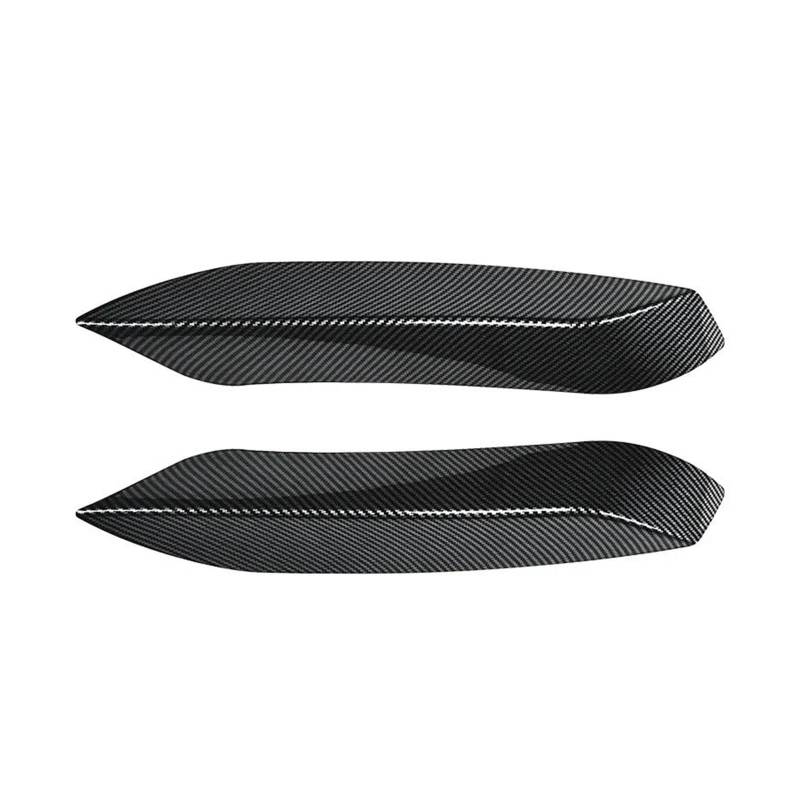 Frontstoßstange Spoiler Frontspoiler Lippe Für 3 4 Serie M3 M4 F80 F81 F82 F83 2013-2016 2017 2018 Auto Vorderen Stoßfänger Lip Spoiler Splitter Stoßstange Canard Lip Splitter Body Kit(Carbon Look D) von HONGYISM