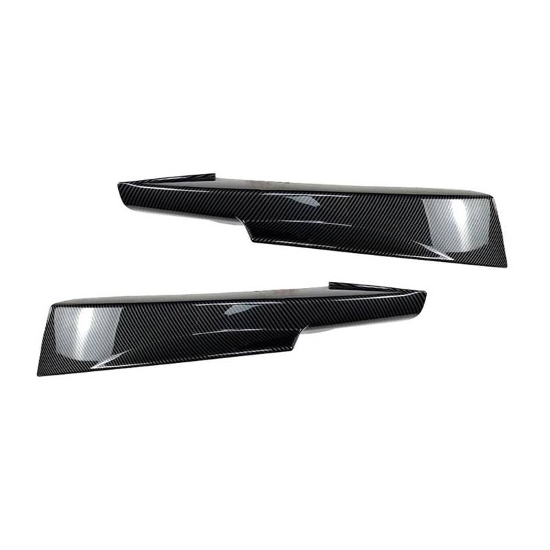 Frontstoßstange Spoiler Frontspoiler Lippe Für 3 Serie E90 E91 Für LCI Tech 2009-2010 2011 2012 Frontschürze Lip Body Kit Spoiler Splitter Stoßstange Canard Lip Splitter Teile(Carbon Look) von HONGYISM