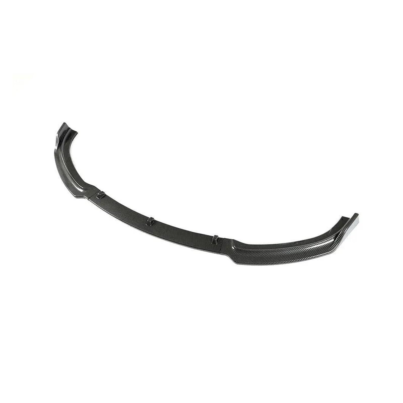 Frontstoßstange Spoiler Frontspoiler Lippe Für 3 Serie F30 F35 F31 Basis Limousine 2013-2018 2014 2015 2016 2017 Frontspoiler Stoßstange Lippe Untere Splitter Klinge(Kohlefaser-Optik) von HONGYISM