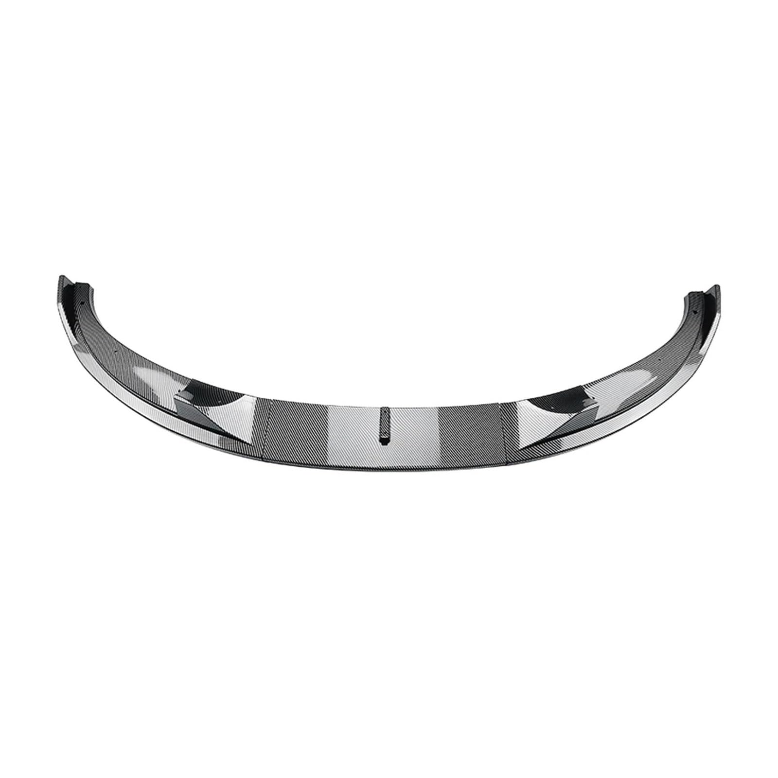 Frontstoßstange Spoiler Frontspoiler Lippe Für 5 Series E60 E61 M5 2005 2006 2007 2008 2009 2010 Frontschürze Spoiler Lip Gloss Schwarz Lower Splitter Body Kit Protector(Kohlefaser-Optik) von HONGYISM
