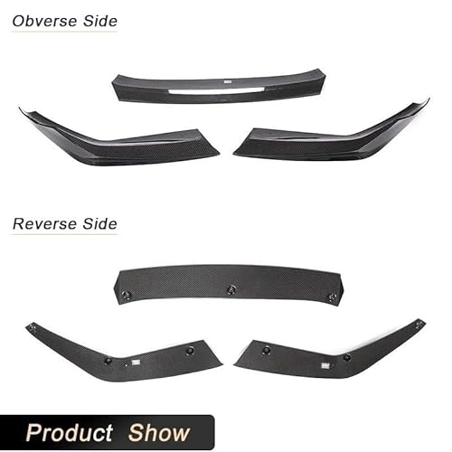 Frontstoßstange Spoiler Frontspoiler Lippe Für 5 Series F90 M5 Limousine Für LCI 2020 2021 Front Lip Spoiler Splitter Schürze Dry Carbon Auto Vorderen Stoßstange Lippe Kinn Spoiler von HONGYISM