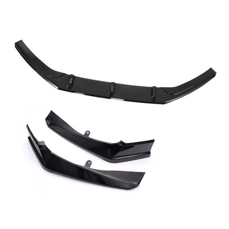 Frontstoßstange Spoiler Frontspoiler Lippe Für Accord 2018 2019 10th Untere Weiße Seite Ecke Splitter Air Vent Abdeckung Molding Trim Frontschürze Spoiler Lippe(Schwarz) von HONGYISM
