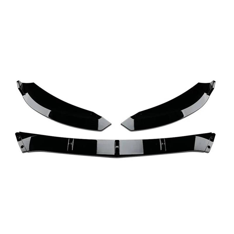 Frontstoßstange Spoiler Frontspoiler Lippe Für Benz C-Klasse W205 C180 C200 260 2015-2017 2018 Für AMG Frontschürze Lip Splitter Diffusor Körper Kit Spoiler Stoßstange Schutzfolie(Gloss Black) von HONGYISM