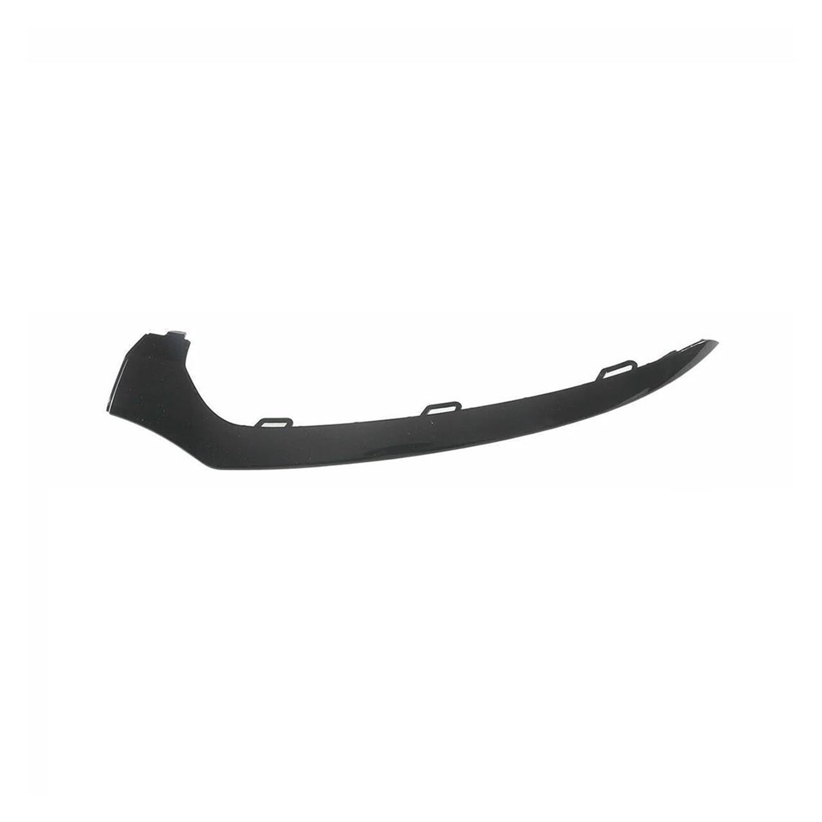 Frontstoßstange Spoiler Frontspoiler Lippe Für Benz Klasse C W205 2014 2015 2016 2017 2018 Frontschürze Unterlippe Zierleiste Chrome Body Kit Zubehör Glänzend Schwarz(Glossy Black Right) von HONGYISM