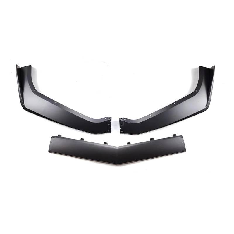 Frontstoßstange Spoiler Frontspoiler Lippe Für Chevrolet Für Corvette C7 Modifizierte Zr1 Stoßstange 2014 2015 2016 2017 2018 2019 Vorderen Stoßfänger Lip Spoiler Unteren Körper Kit Zubehör(Matt-schwa von HONGYISM