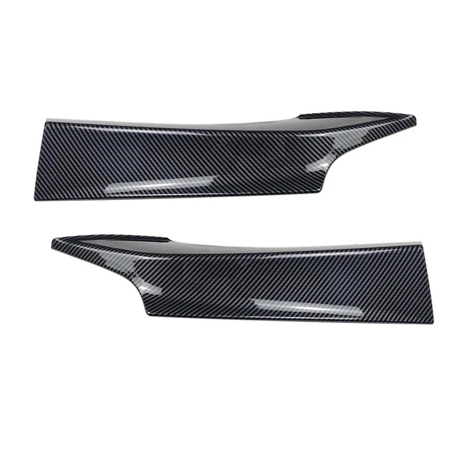 Frontstoßstange Spoiler Frontspoiler Lippe Für F20 F21 1 Serie 120d 120i M135i Pack 2011-2014 2015 Für Pre-Lci Bodykit Frontschürze Lip Spoiler Splitter(Carbon Look) von HONGYISM
