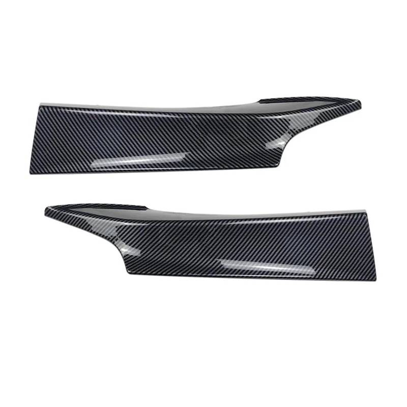 Frontstoßstange Spoiler Frontspoiler Lippe Für F20 F21 1 Serie 120d 120i M135i Pack 2011-2014 2015 Für Pre-Lci Bodykit Frontschürze Lip Spoiler Splitter(Carbon Look) von HONGYISM