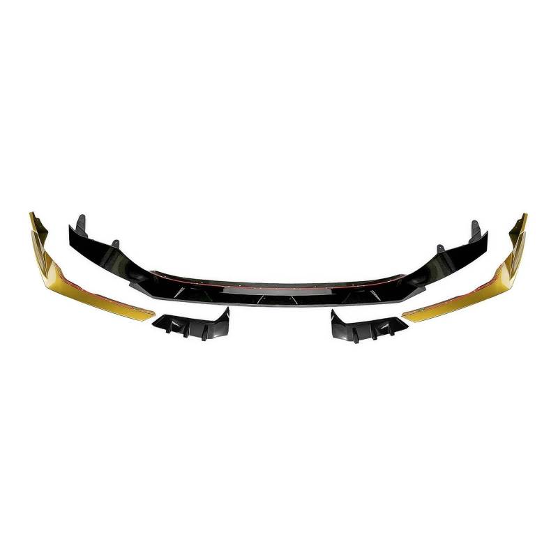 Frontstoßstange Spoiler Frontspoiler Lippe Für G20 G21 G28 Neue Gen 3 Serie 2019 2020-2021 Frontschürze Spoiler Lip Untere Schutz Platte Klinge(Gelb) von HONGYISM