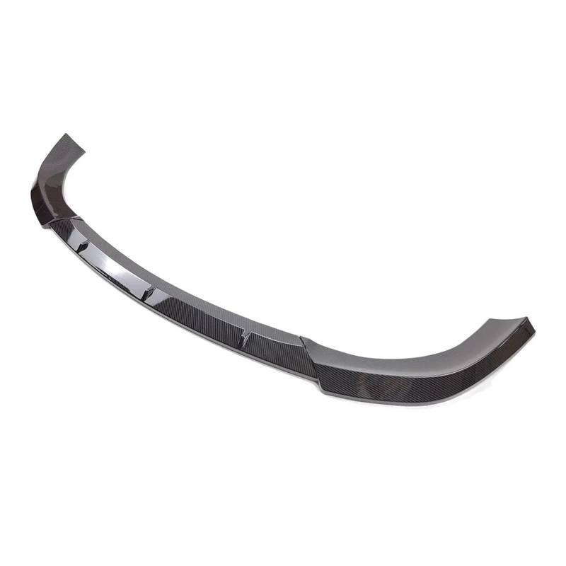 Frontstoßstange Spoiler Frontspoiler Lippe Für Jeep Für Grand Für Cherokee Für SRT 2017 2018 2019 2020 2021 3 Stücke Vorderen Stoßfänger Lip Spoiler Splitter Carbon Faser Glänzend Schwarz(Kohlefaser-S von HONGYISM