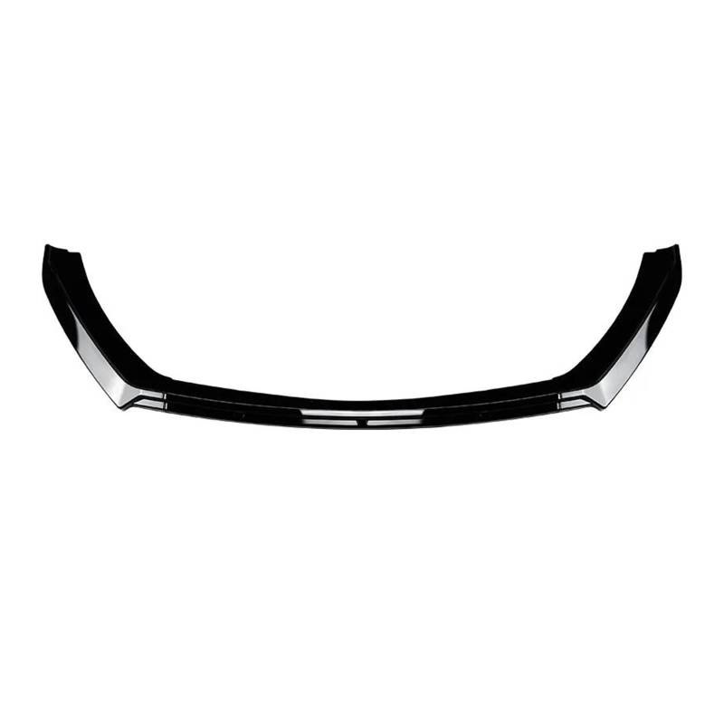 Frontstoßstange Spoiler Frontspoiler Lippe Für Sitz Für Leon MK3.5 2017 2018 2019 MK 3,5 Zubehör Spoiler Schutz Auto Vorderen Stoßfänger Lip Spoiler Splitter Diffusor Kit Abdeckung(Schwarz) von HONGYISM