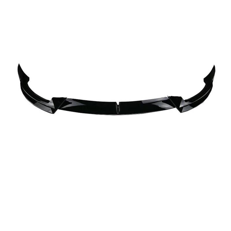 Frontstoßstange Spoiler Frontspoiler Lippe Für Tesla Für Modell Y 2021 2022 2023 Deflektor Frontschürze Lippe Kinn Schutz Trim Styling Abdeckung Geändert Körper Kit Diffusor Zubehör(Bright Black) von HONGYISM