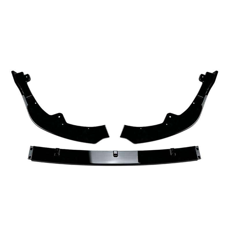 Frontstoßstange Spoiler Frontspoiler Lippe Für Toyota Für Camry XV70 2021 2022 2023 Sport Modell Auto Frontschürze Spoiler Lip Splitter Schutz(Glossy Black) von HONGYISM