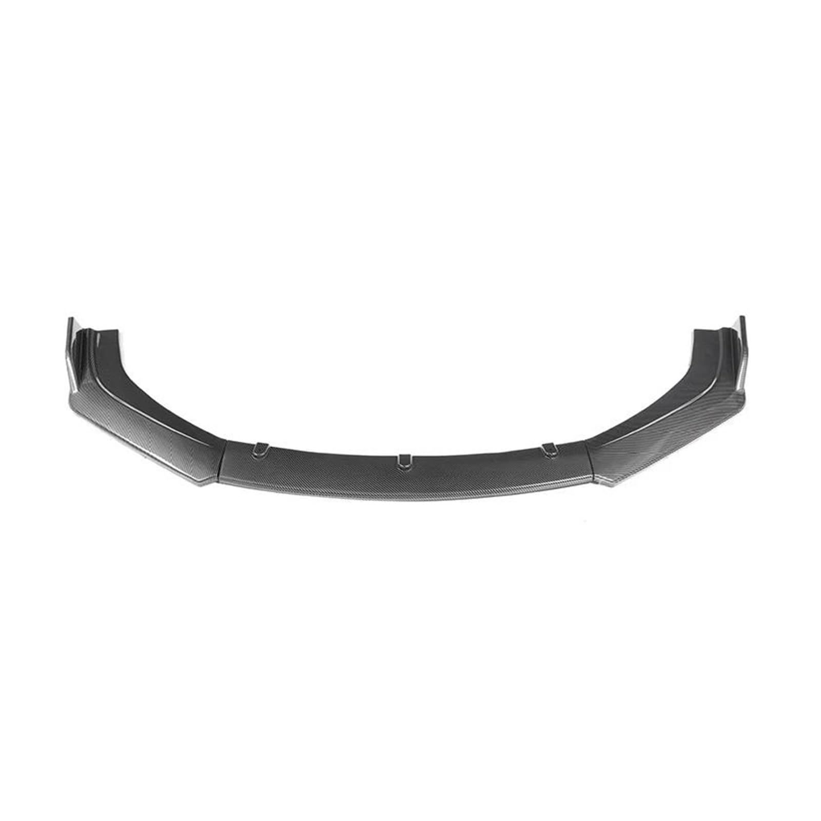 Frontstoßstange Spoiler Frontspoiler Lippe Für Universal Front Bumper Spoiler Schutzplatte Lip Kit Carbon Oberfläche Trim Streifen Kinn Klinge(Carbon Fibre Look) von HONGYISM