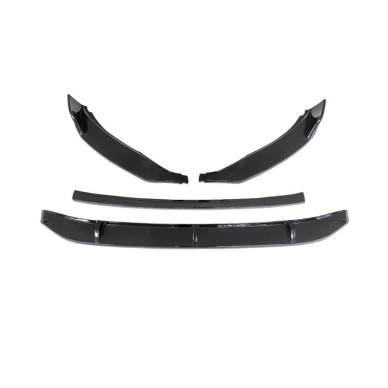 Frontstoßstange Spoiler Frontspoiler Lippe Für VW Für Passat B8 2017 2018 2019 Schwarz Zubehör Frontschürze Lippe Kinn Spoiler Splitter Diffusor Bodykit Schutz Schutz Deflektor(Glossy Black) von HONGYISM