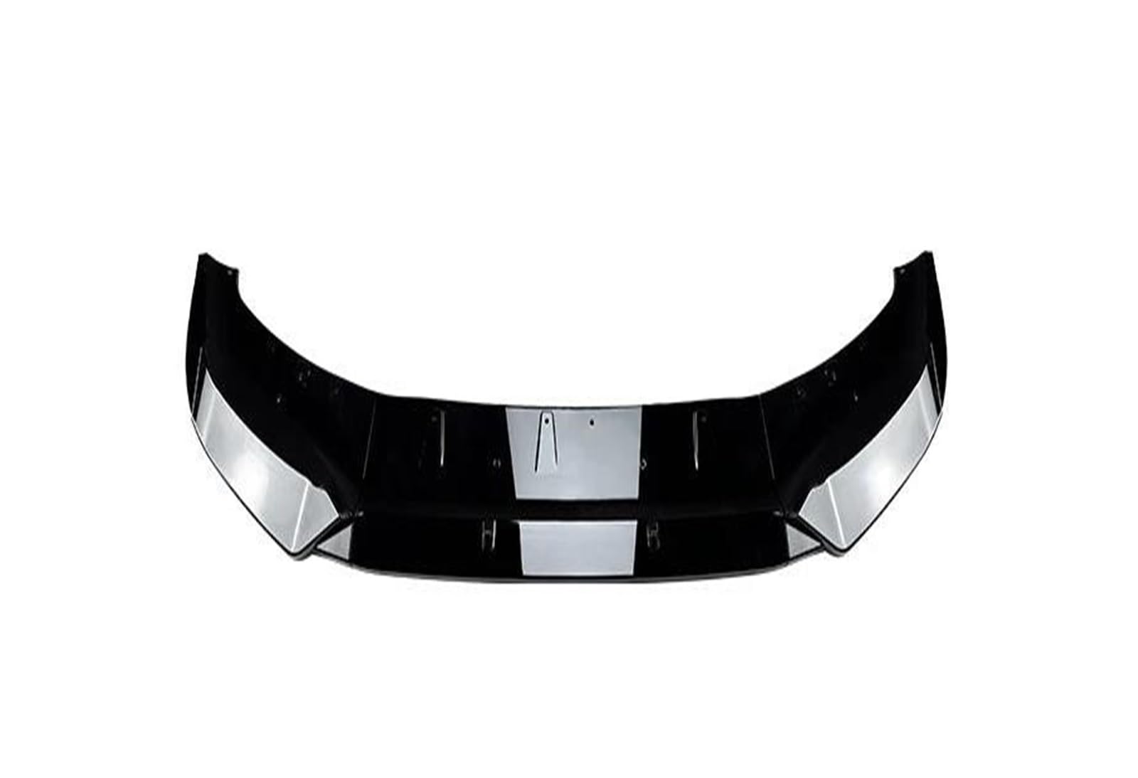 Frontstoßstange Spoiler Frontspoiler Lippe Für X1 U11 Sport 2023 + Auto Teil Auto Vorderen Stoßfänger Spoiler Diffusor Splitter Lip Body Kit Außen Teile Abdeckung Tuning(Gloss Black) von HONGYISM
