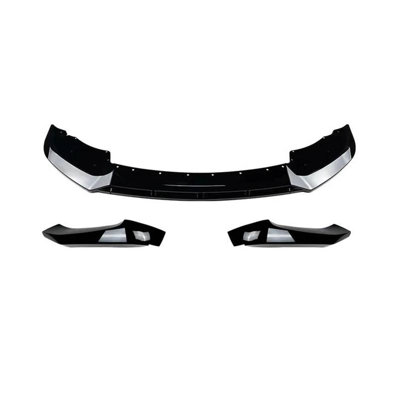 Frontstoßstange Spoiler Frontspoiler Lippe Für X3 F25 X4 F26 Für LCI Sport 2014 2015 2016 2017 Auto Vorderen Stoßfänger Untere Lip Splitter Diffusor Körper Kit Spoiler Stoßstange Schutz(Gloss Black Se von HONGYISM
