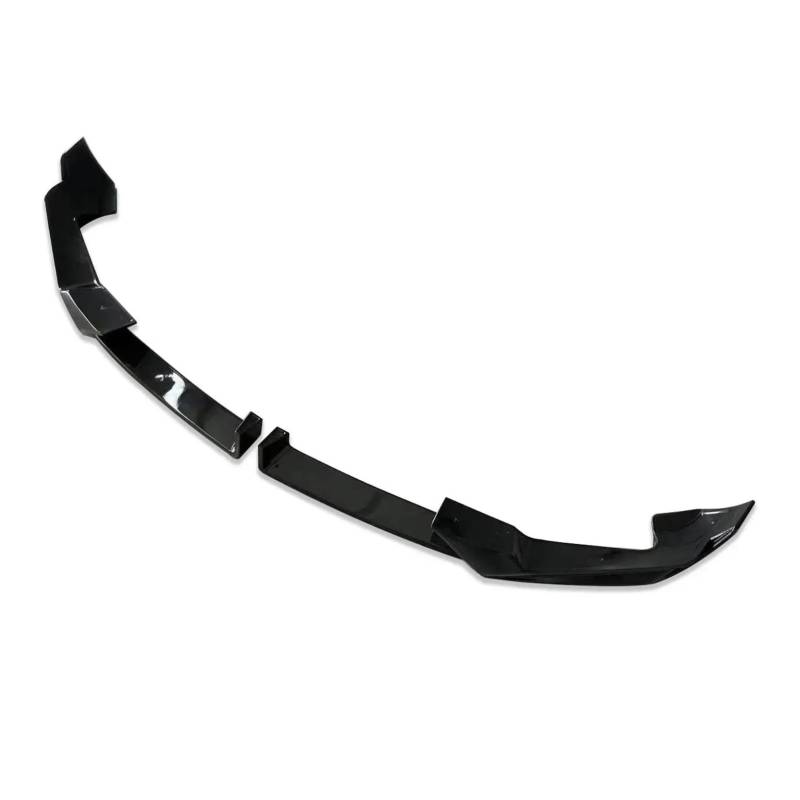 Frontstoßstange Spoiler Frontspoiler Lippe Für X5 G05 F95 2023 Up Für LCI Sport ABS Auto Vorderen Stoßfänger Lip Spoiler Glänzend Schwarz Oder Carbon Look Body Kit(Glossy Black) von HONGYISM