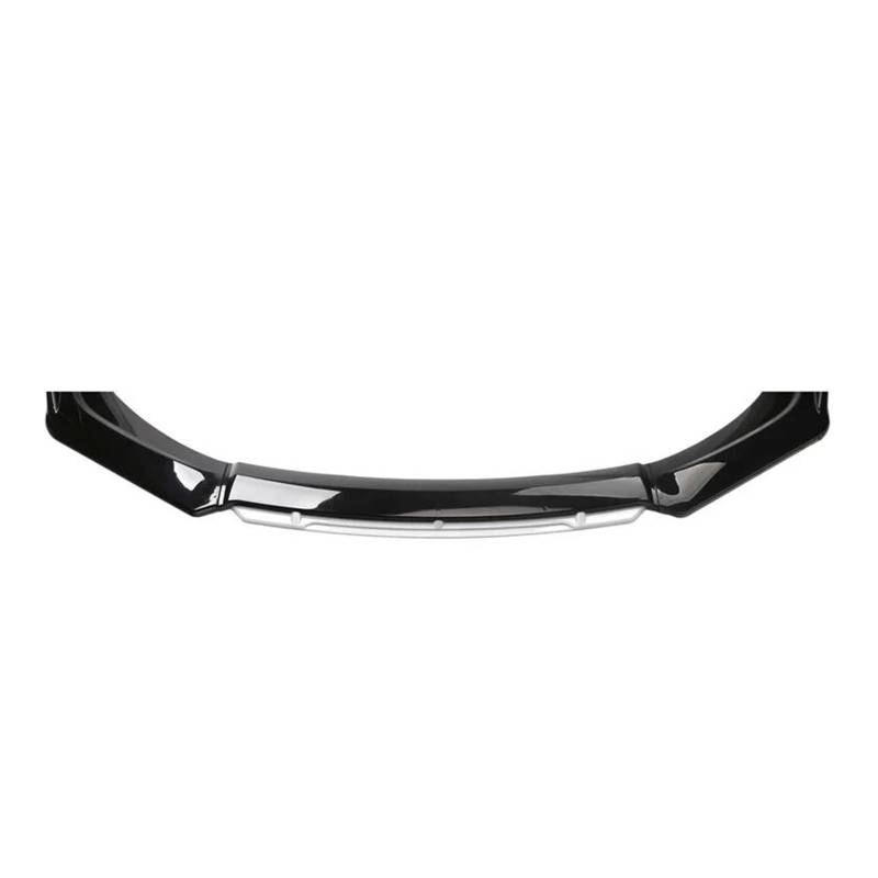 Frontstoßstange Spoiler Frontspoiler Lippe Universal 4PC Lower Car Front Chip Bumper Lip Kit Under Spoiler Canard Splitter Diffuser Front Bumper Cover Lip Spoiler(Black White) von HONGYISM