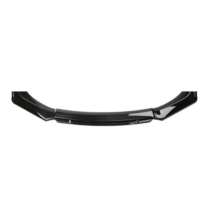 Frontstoßstange Spoiler Frontspoiler Lippe Universal 4PC Lower Car Front Chip Bumper Lip Kit Under Spoiler Canard Splitter Diffuser Front Bumper Cover Lip Spoiler(Full Black) von HONGYISM