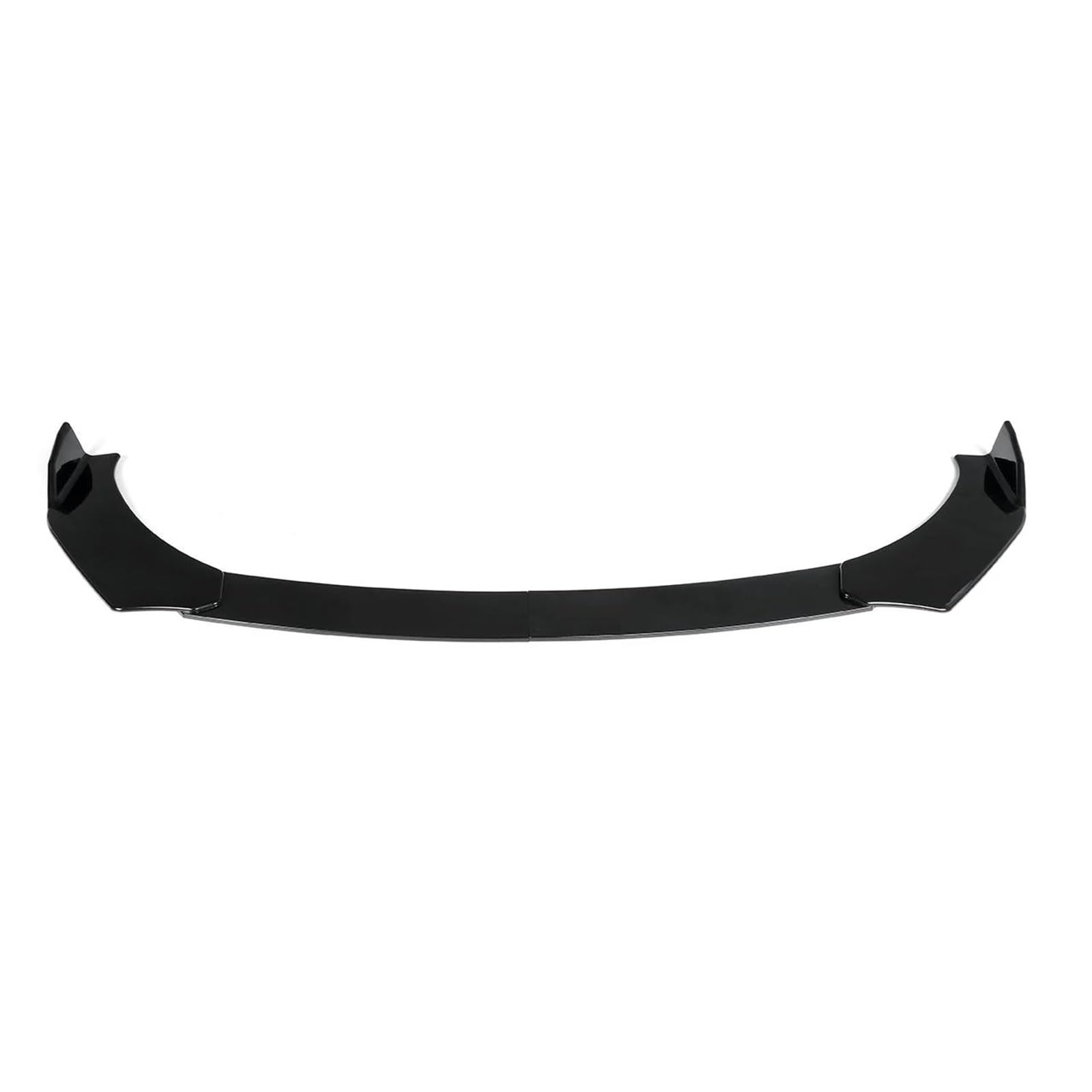 Frontstoßstange Spoiler Frontspoiler Lippe Universal 4PCS Frontschürze Lip Seite Spoiler Splitter Kinn Körper Kit Für TT Für Quattro Für RS 2004-2022 A3 A4 B8 B9 Auto Zubehör(Glossy Black) von HONGYISM