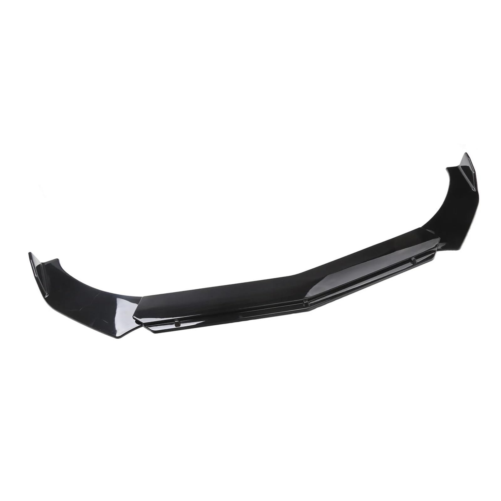 Frontstoßstange Spoiler Frontspoiler Lippe Universal Frontschürze Lip Spoiler Für Front Rock Splitter Auto Körper Außen Schutz Verlängerung Dekoration(Gloss Black) von HONGYISM
