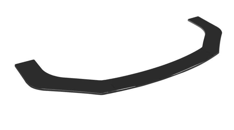 Frontstoßstange Spoiler Frontspoiler Lippe Universal Für A3 A4 A5 A6 A7 A8 TT RS RS3 RS4 RS5 RS6 Q3 Q5 Q7 Frontschürze Lip Splitter Body Kit Auto Tuning Zubehör(Schwarz) von HONGYISM