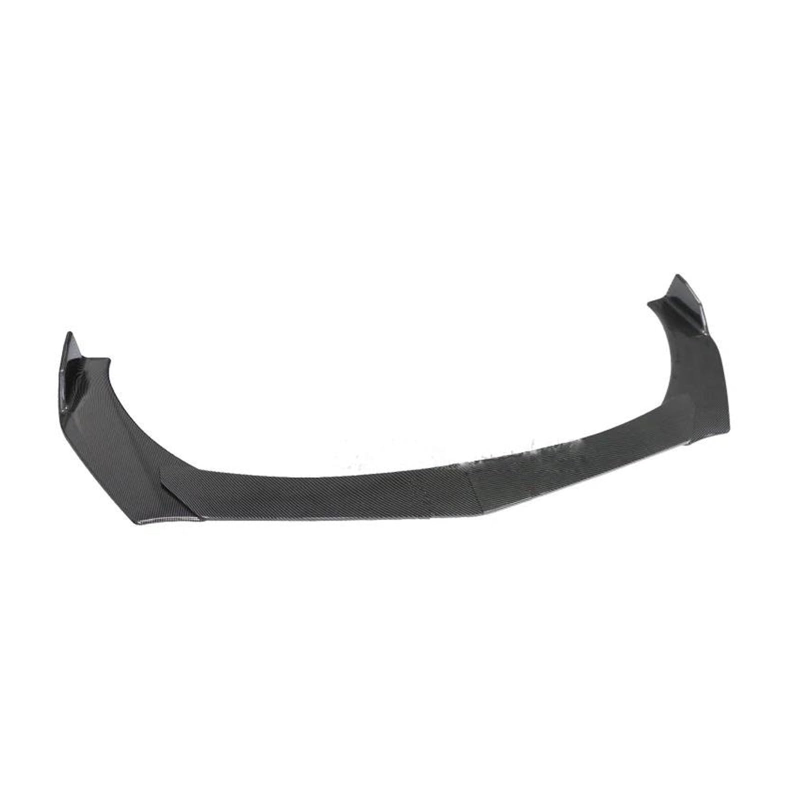 Frontstoßstange Spoiler Frontspoiler Lippe Universal Für Benz Einstellbare Frontschürze Lip Spoiler Splitter Schwarz Carbon Faser Muster(Kohlefaser-Optik) von HONGYISM