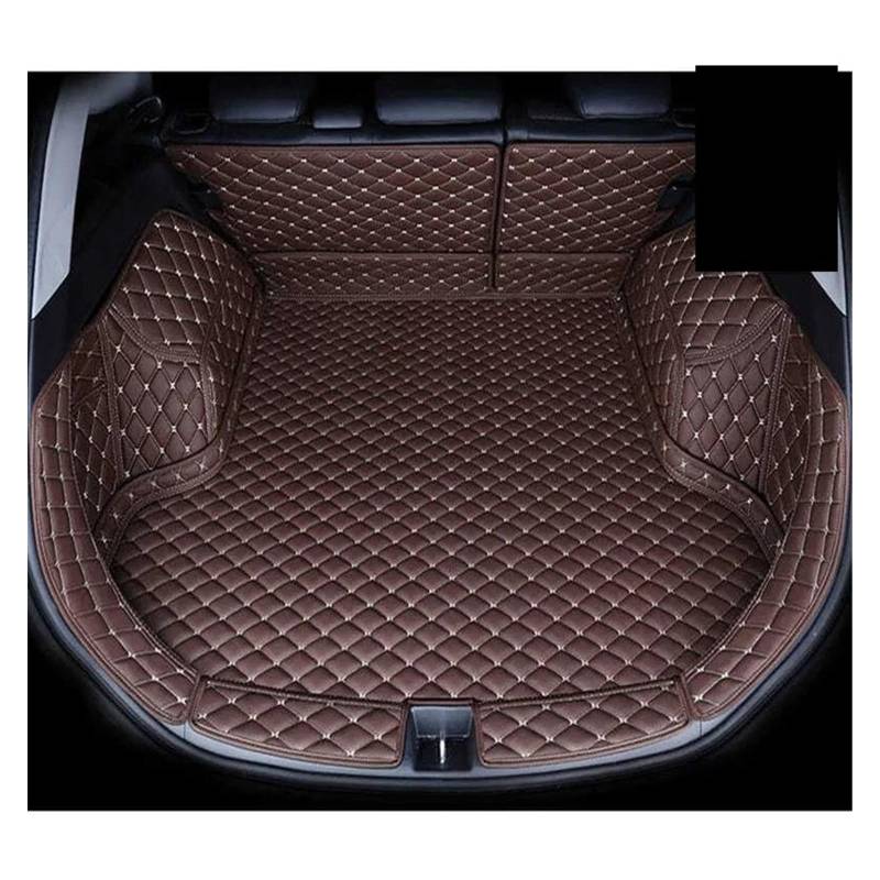 Kofferraum Schutzmatte Kofferraumwanne Custom Car Kofferraummatte Heckkofferraumwanne Liner Frachtteppichpolsterschutz Für Changan CS55 Für Plus 2020 2021 Wasserdicht(A Coffee) von HONGYISM