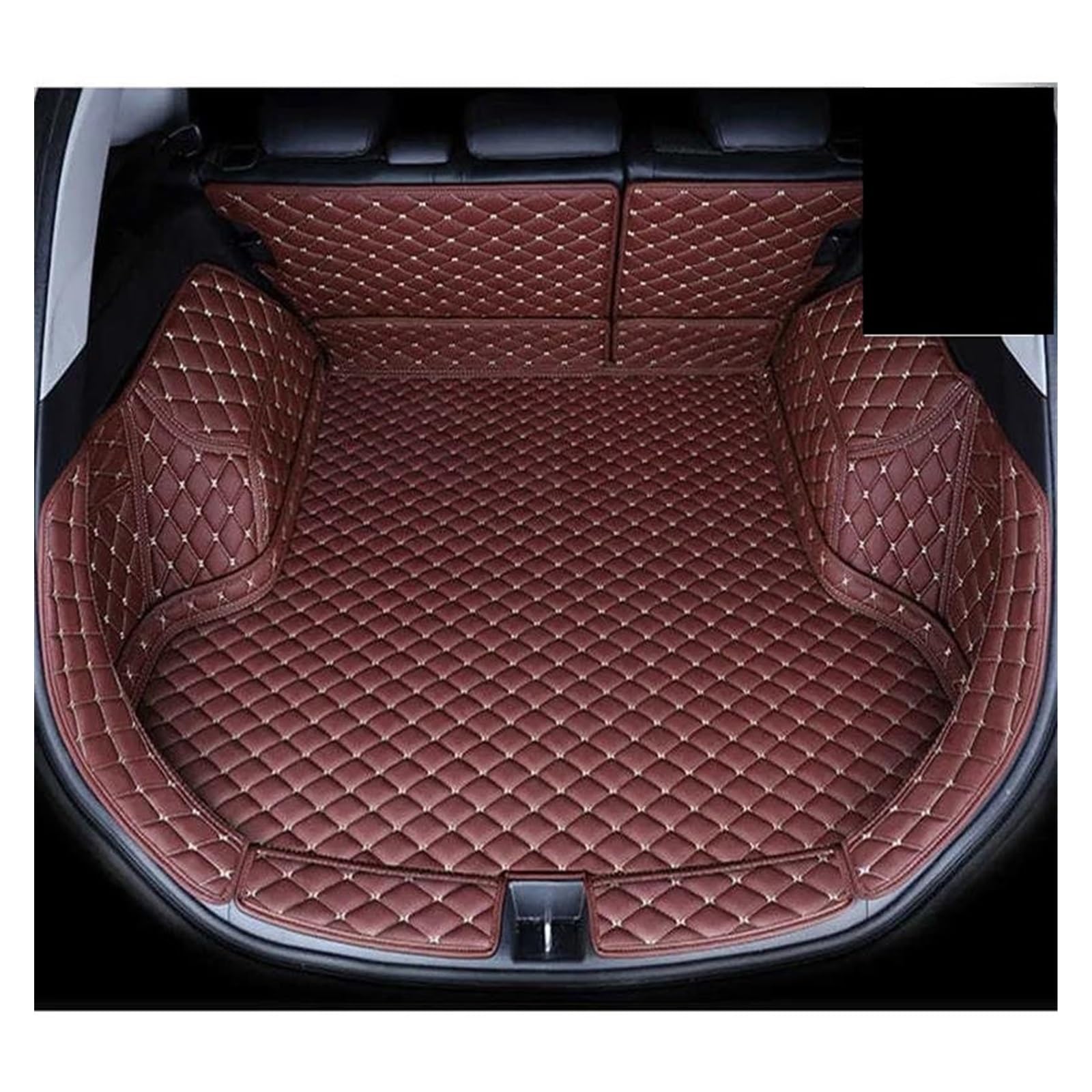 Kofferraum Schutzmatte Kofferraumwanne Custom Car Kofferraummatte Heckkofferraumwanne Liner Frachtteppichpolsterschutz Für Changan CS55 Für Plus 2020 2021 Wasserdicht(A Wine red) von HONGYISM