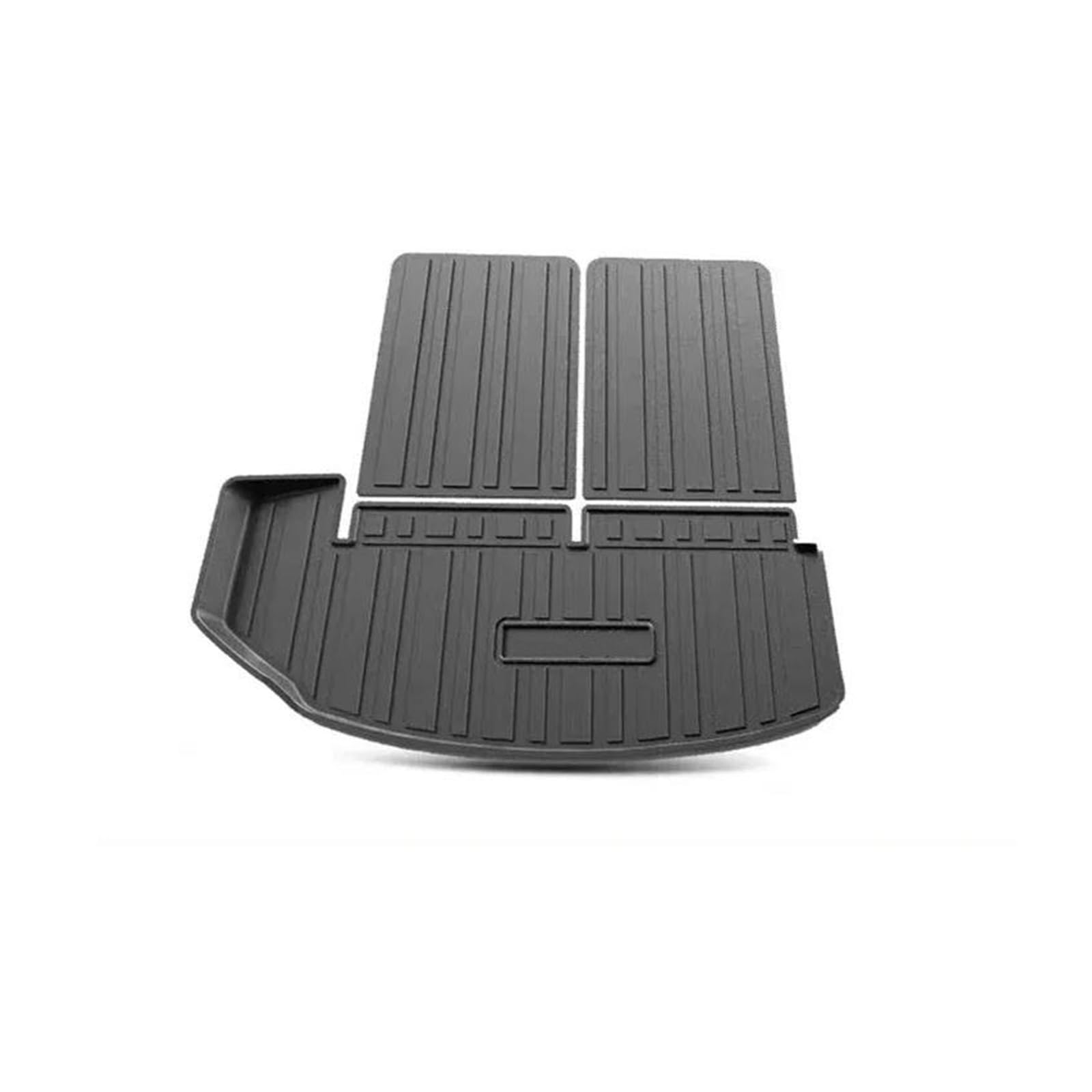 Kofferraum Schutzmatte Kofferraumwanne Für Cadillac Für XT6 (NX26) 2020 2021 2022 2023 Auto Cargo Liner Box Matte Anti-Rutsch-Kofferraummatte Kofferraumwanne Teppich Innenausstattung TPE von HONGYISM