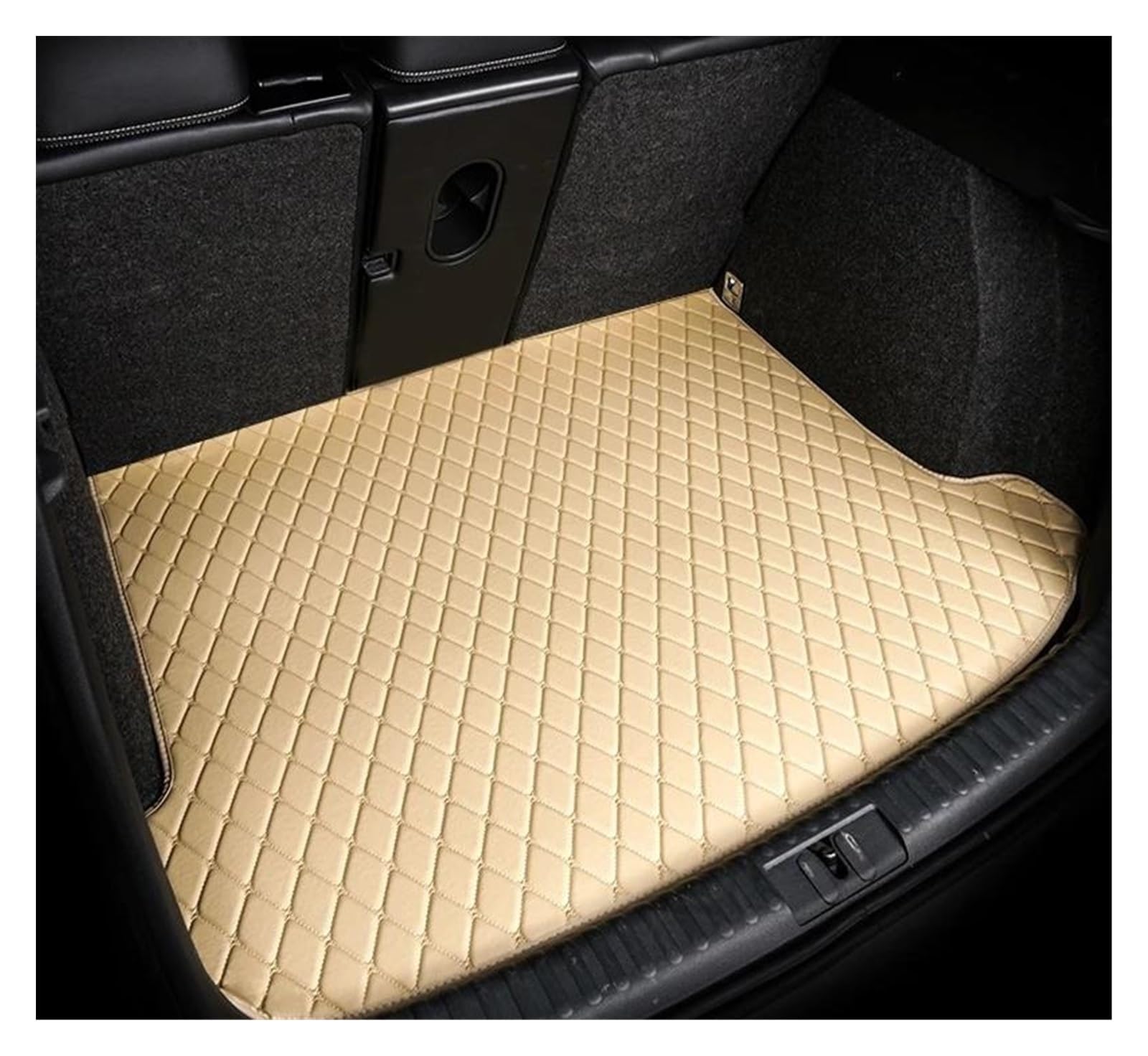 Kofferraum Schutzmatte Kofferraumwanne Für Für A6 C7 Station Wagon Estate 4G 2011~2016 2017 2018 wasserdichte Schutzpolster Kofferraummatten Autozubehör Automatten(BEIGE SIGIE) von HONGYISM