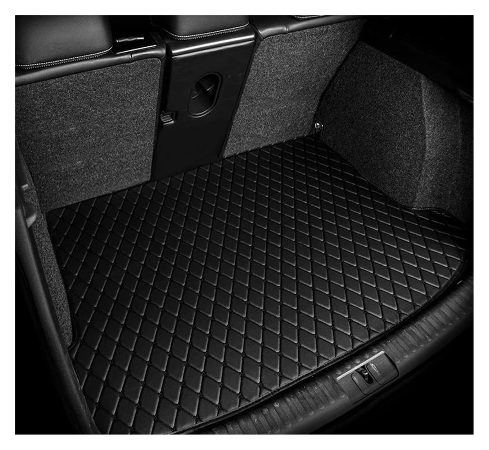 Kofferraum Schutzmatte Kofferraumwanne Für Für A6 C7 Station Wagon Estate 4G 2011~2016 2017 2018 wasserdichte Schutzpolster Kofferraummatten Autozubehör Automatten(BIACK SIGIE) von HONGYISM