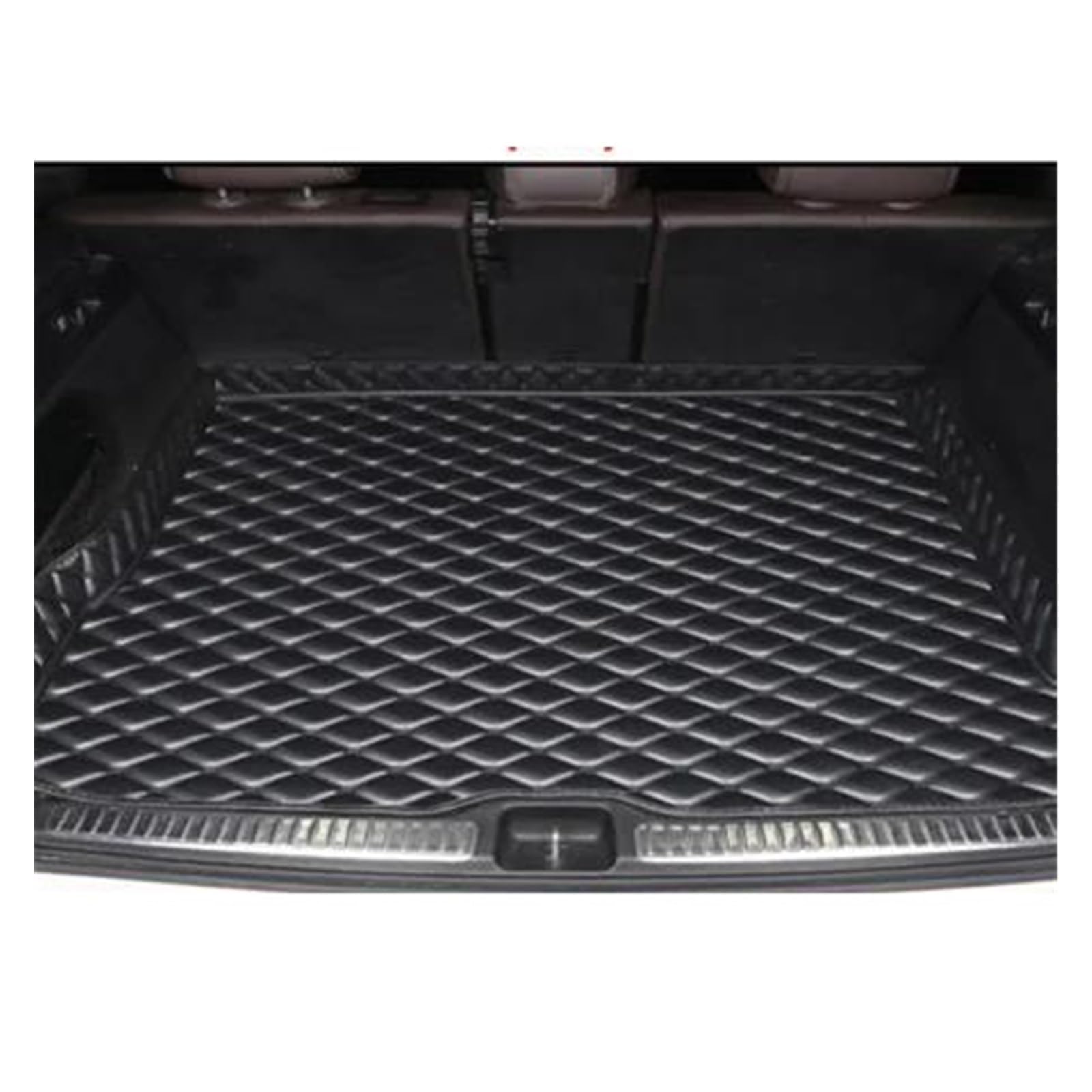 Kofferraum Schutzmatte Kofferraumwanne Für Land Für Rover Für Range Für Rover Für Sport Für Evoque Für Discovery 4 Für Freelander Lr2 Für Rover 75 Für Defender Kofferraummatten(Schwarz) von HONGYISM